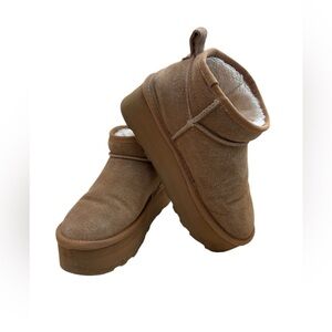 Cushionaire Winter Boots Size 7,5 Brown Ankle